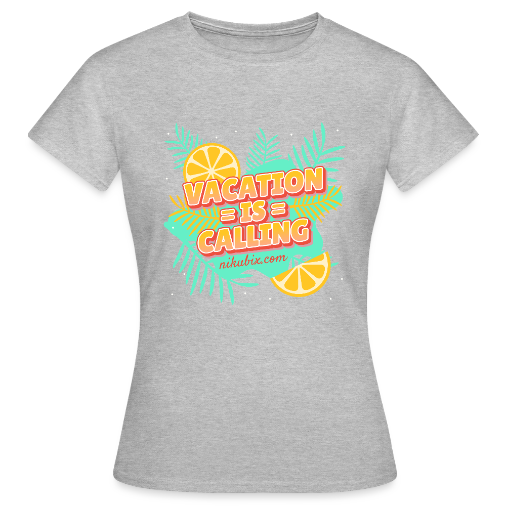Frauen T-Shirt - Grau meliert