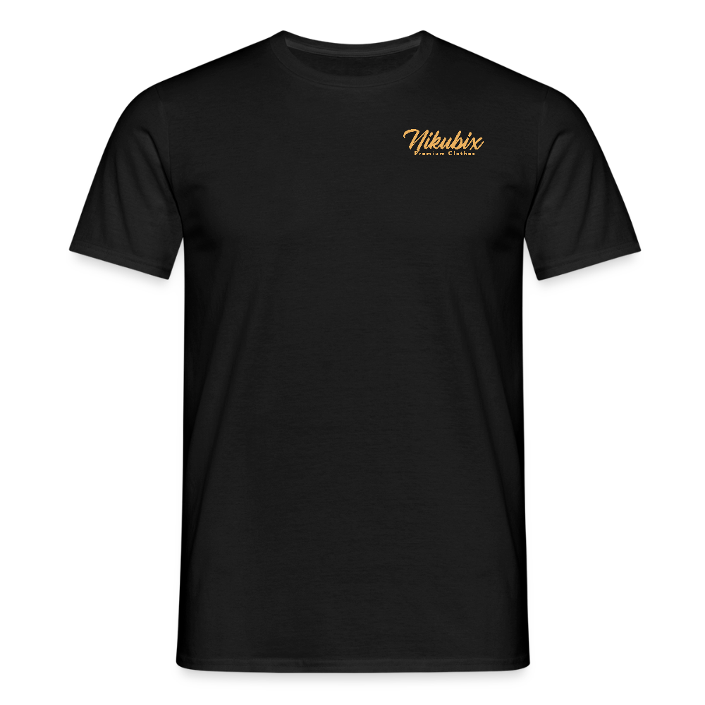 Männer T-Shirt - Schwarz
