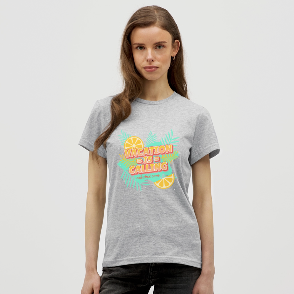Frauen T-Shirt - Grau meliert