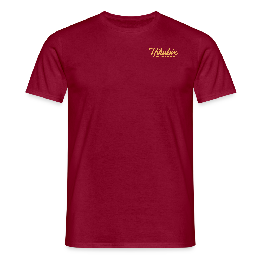 Männer T-Shirt - Ziegelrot