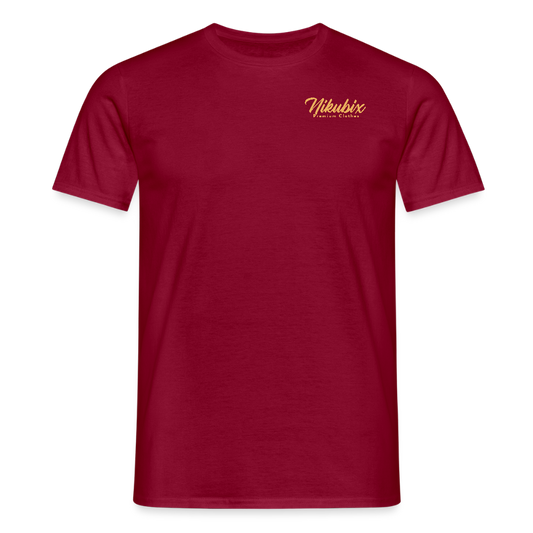 Männer T-Shirt - Ziegelrot