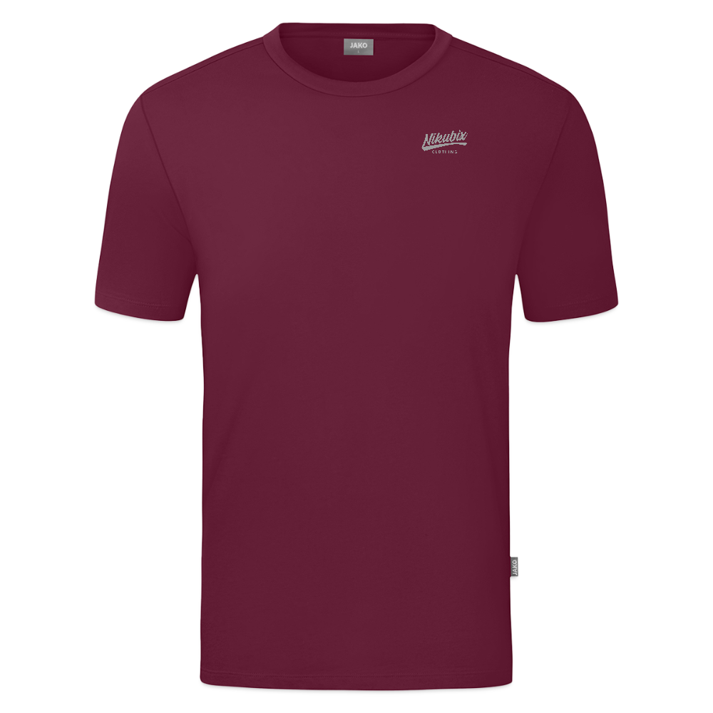 JAKO Männer T-Shirt Organic - Weinrot