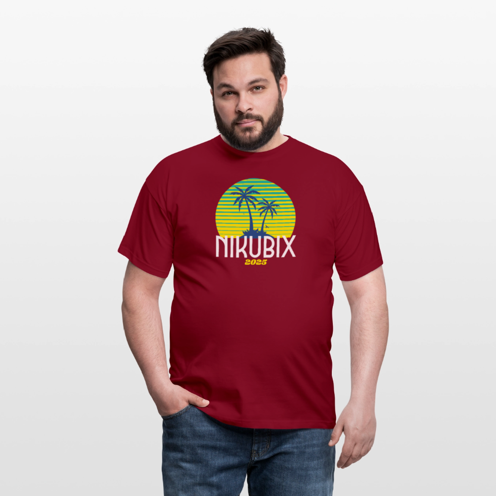 Männer T-Shirt - Ziegelrot