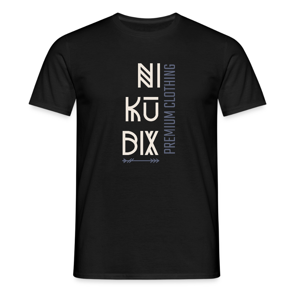 Männer T-Shirt - Schwarz