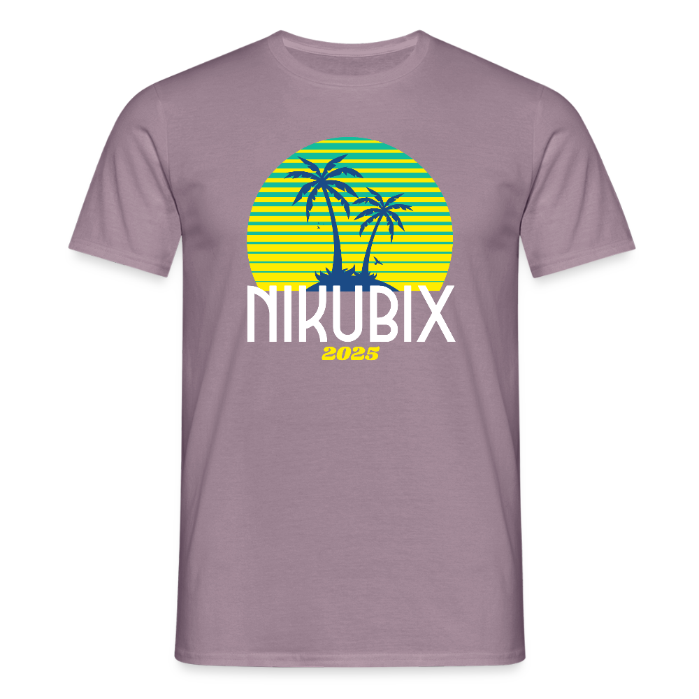 Männer T-Shirt - Lilagrau