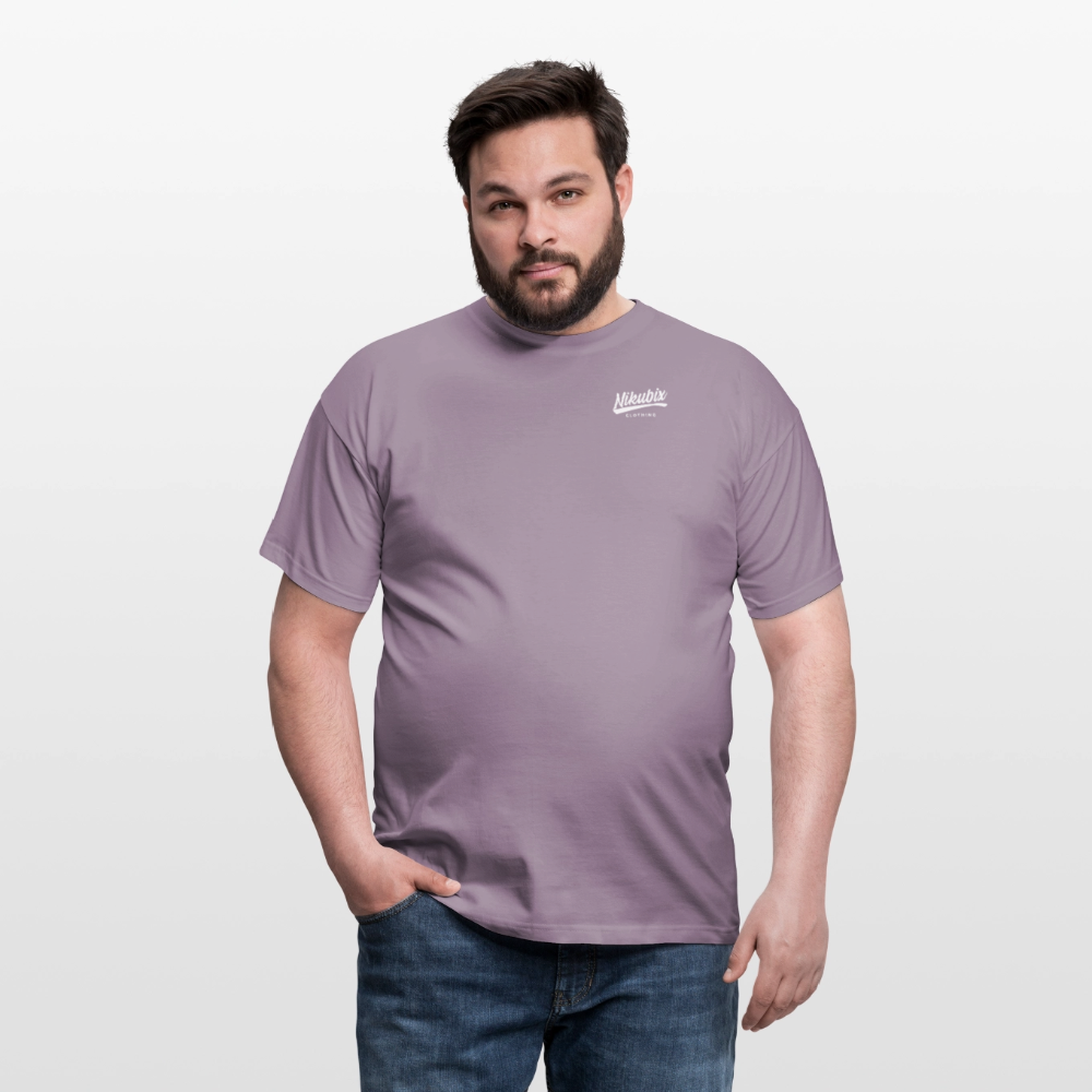 Männer T-Shirt - Lilagrau