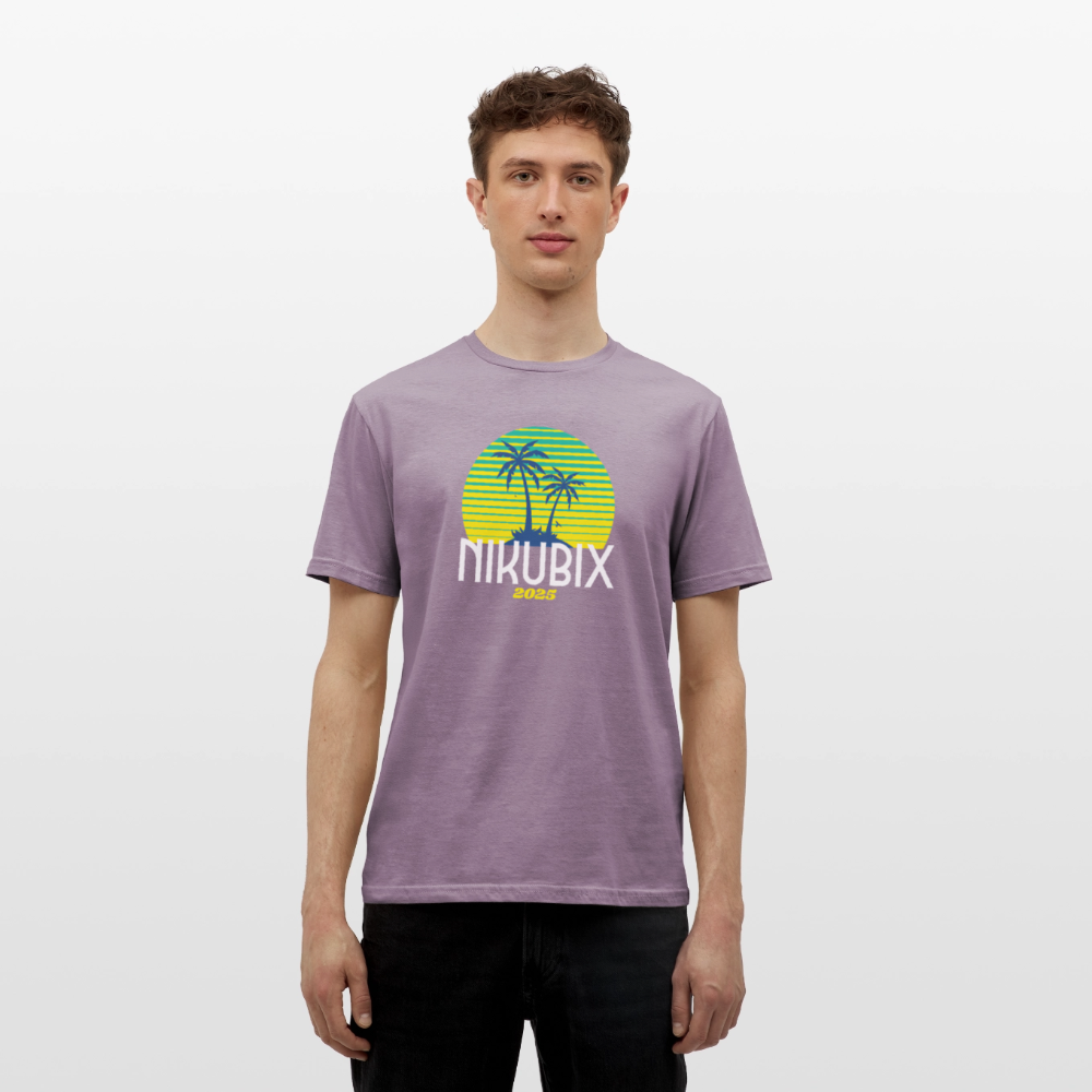 Männer T-Shirt - Lilagrau