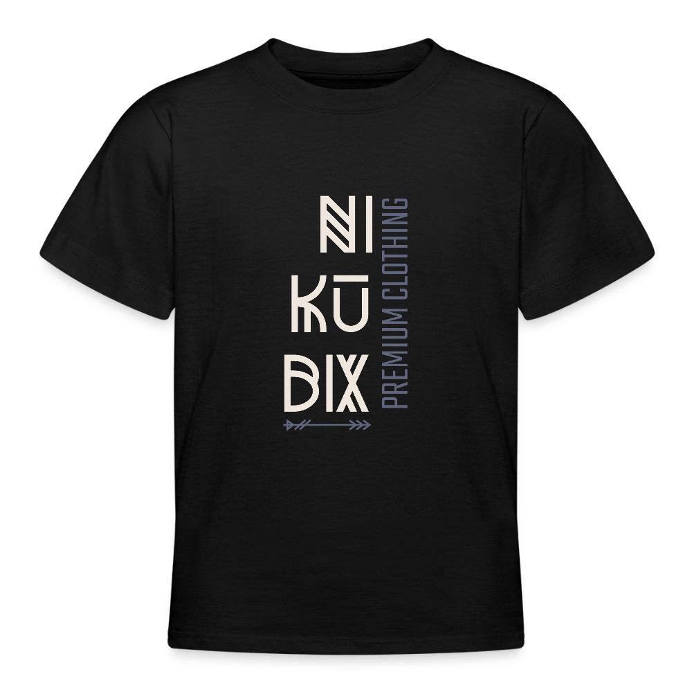 Teenager T-Shirt - Schwarz
