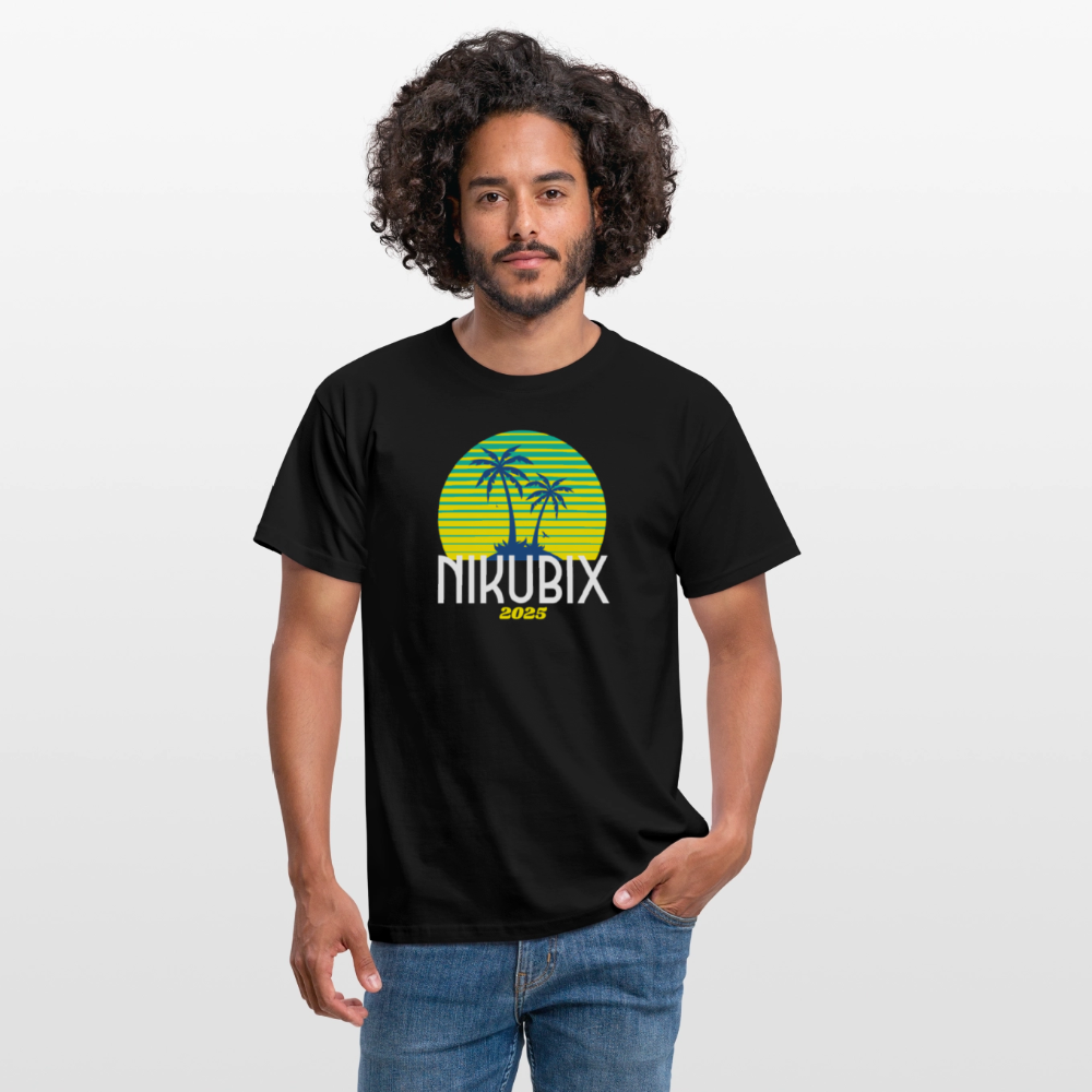 Männer T-Shirt - Schwarz