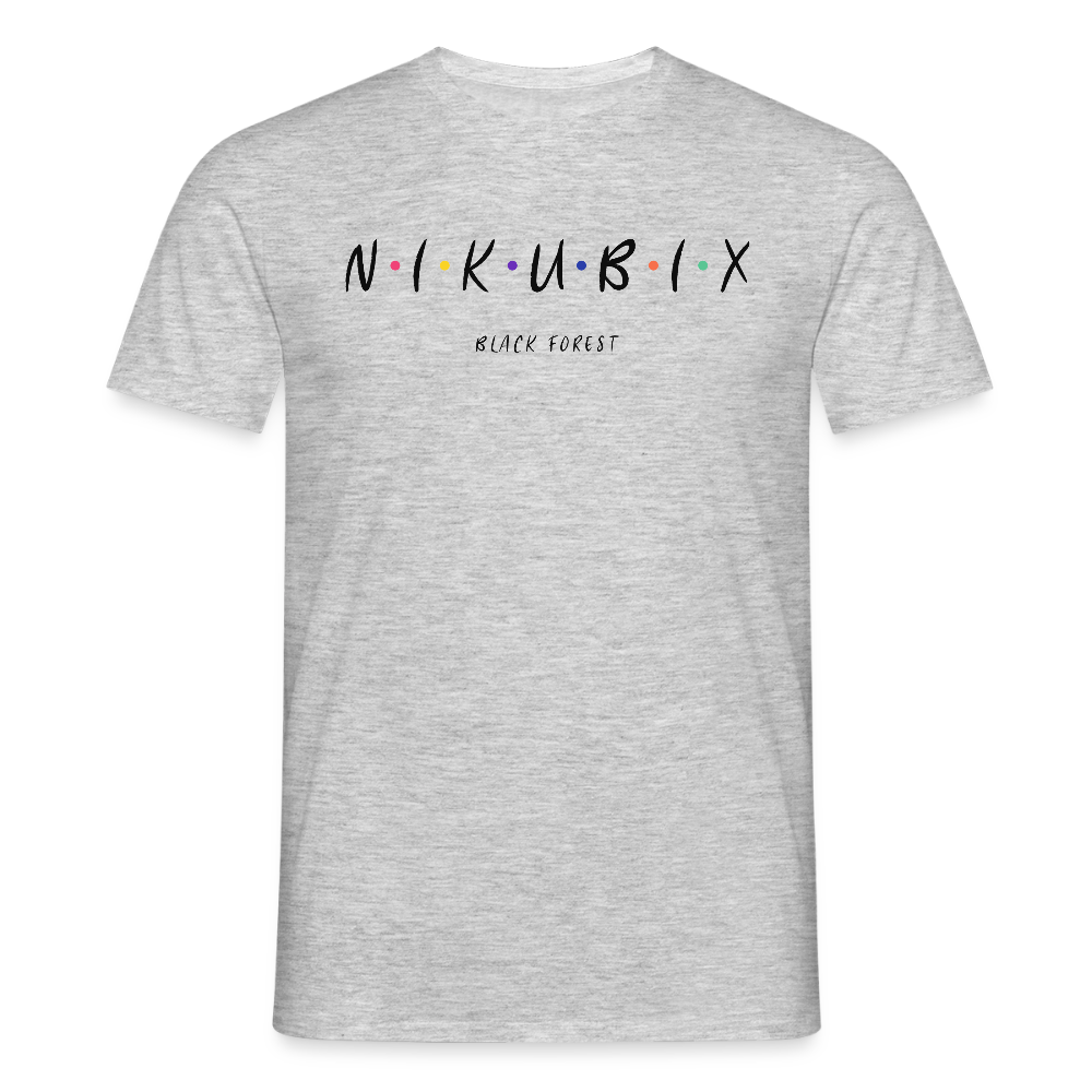 Männer T-Shirt - Grau meliert