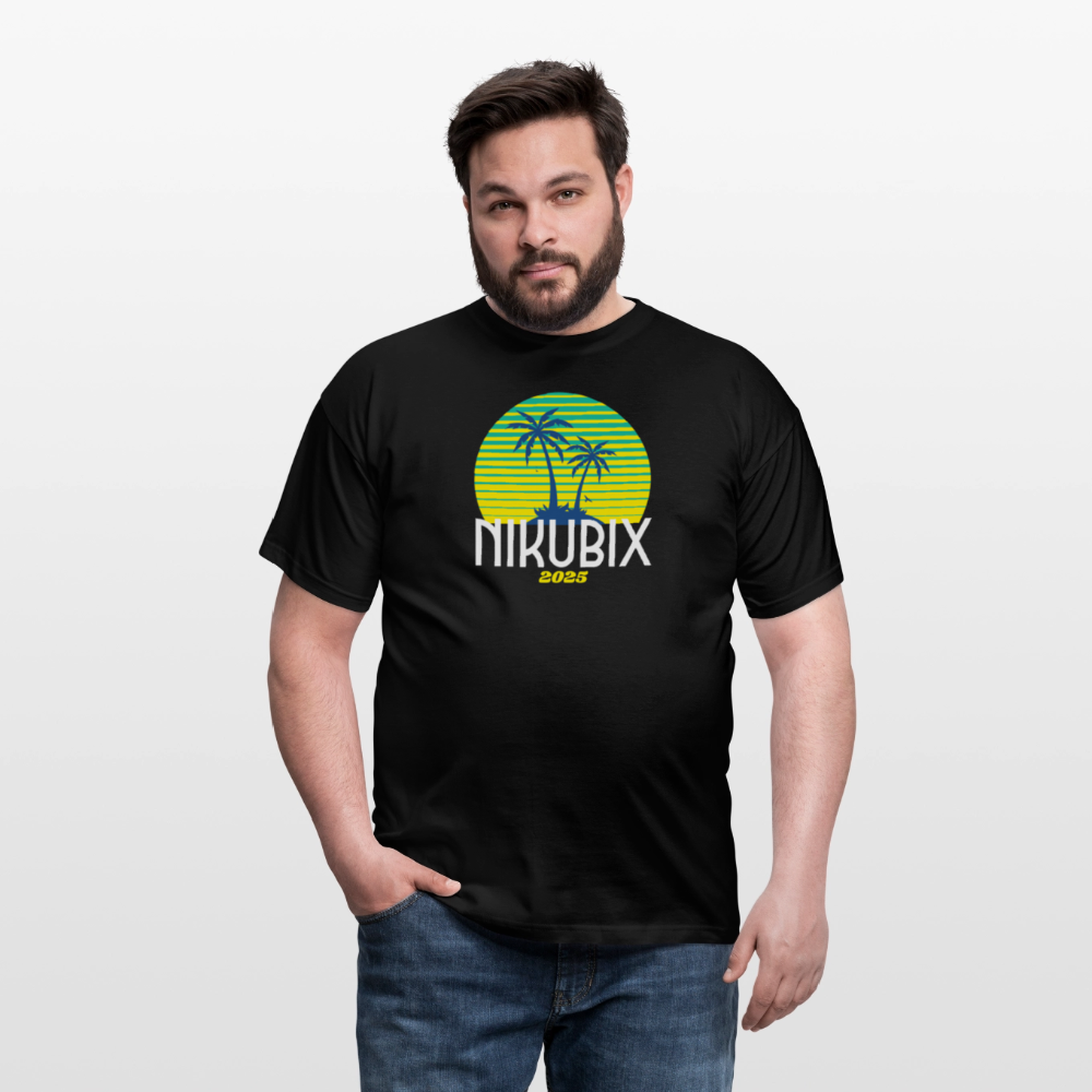 Männer T-Shirt - Schwarz