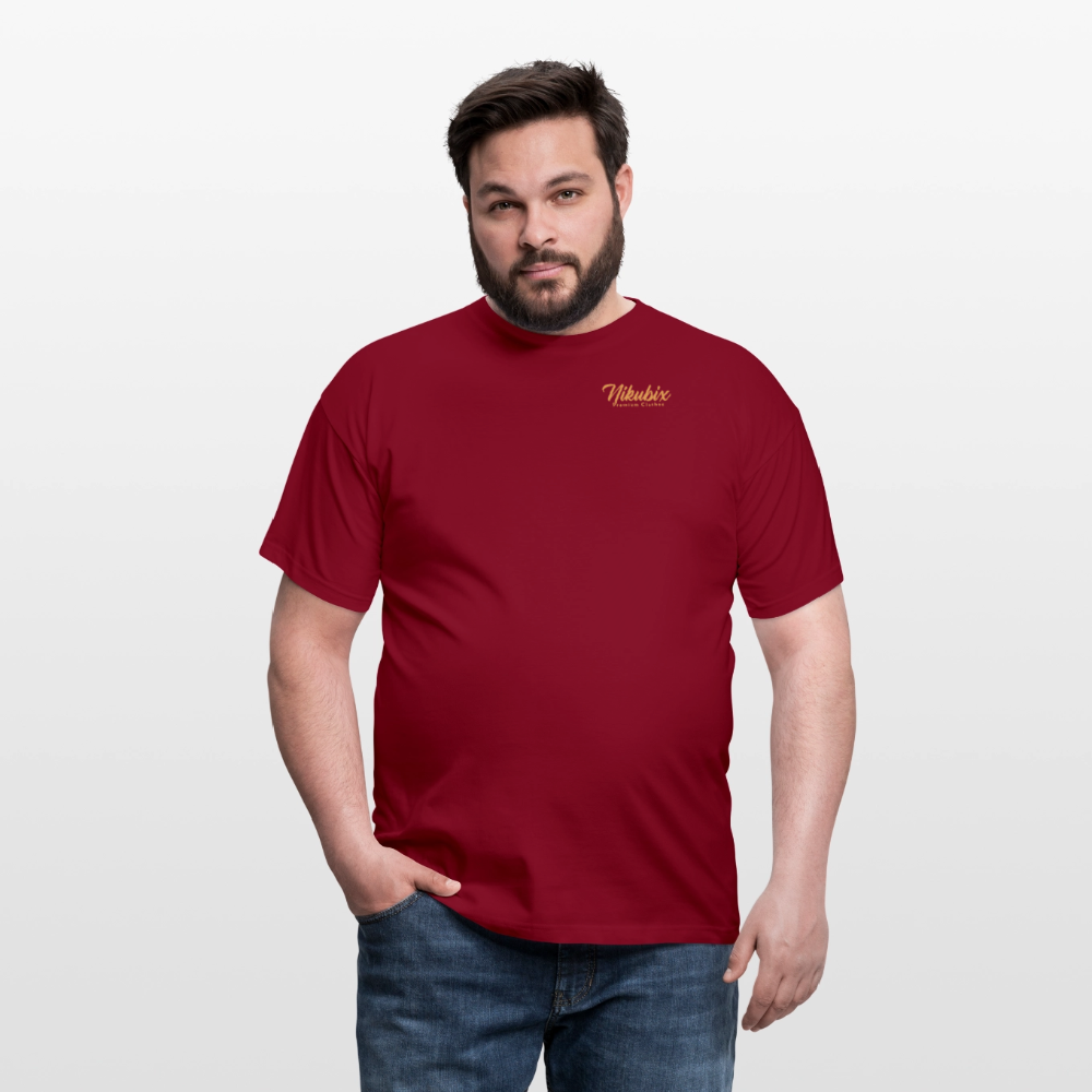 Männer T-Shirt - Ziegelrot