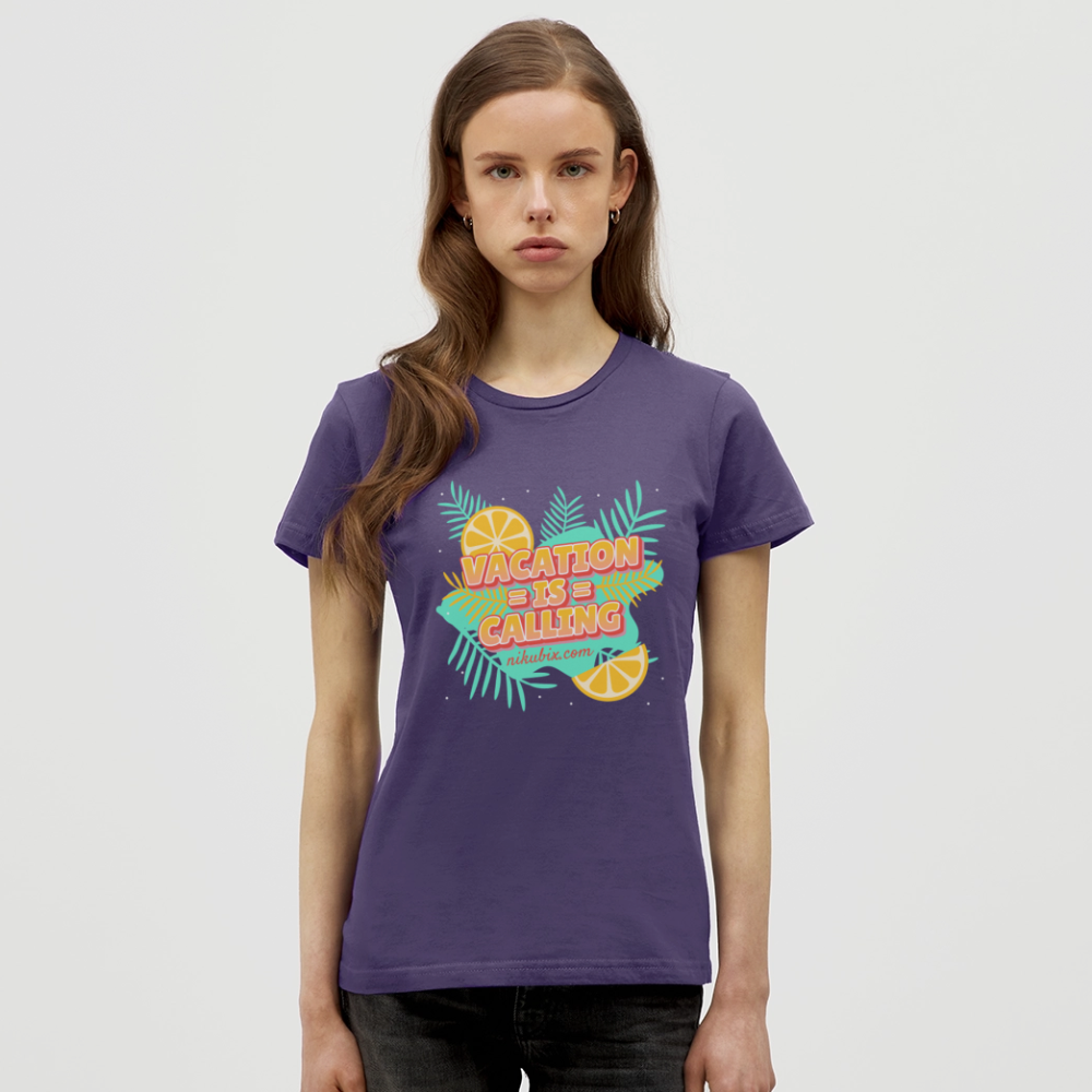 Frauen T-Shirt - Dunkellila