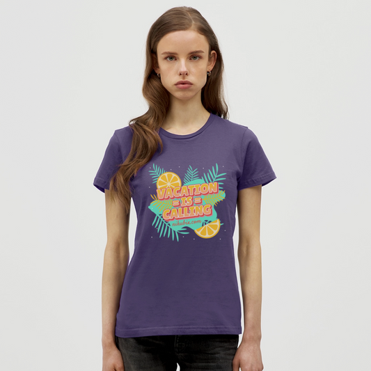 Frauen T-Shirt - Dunkellila