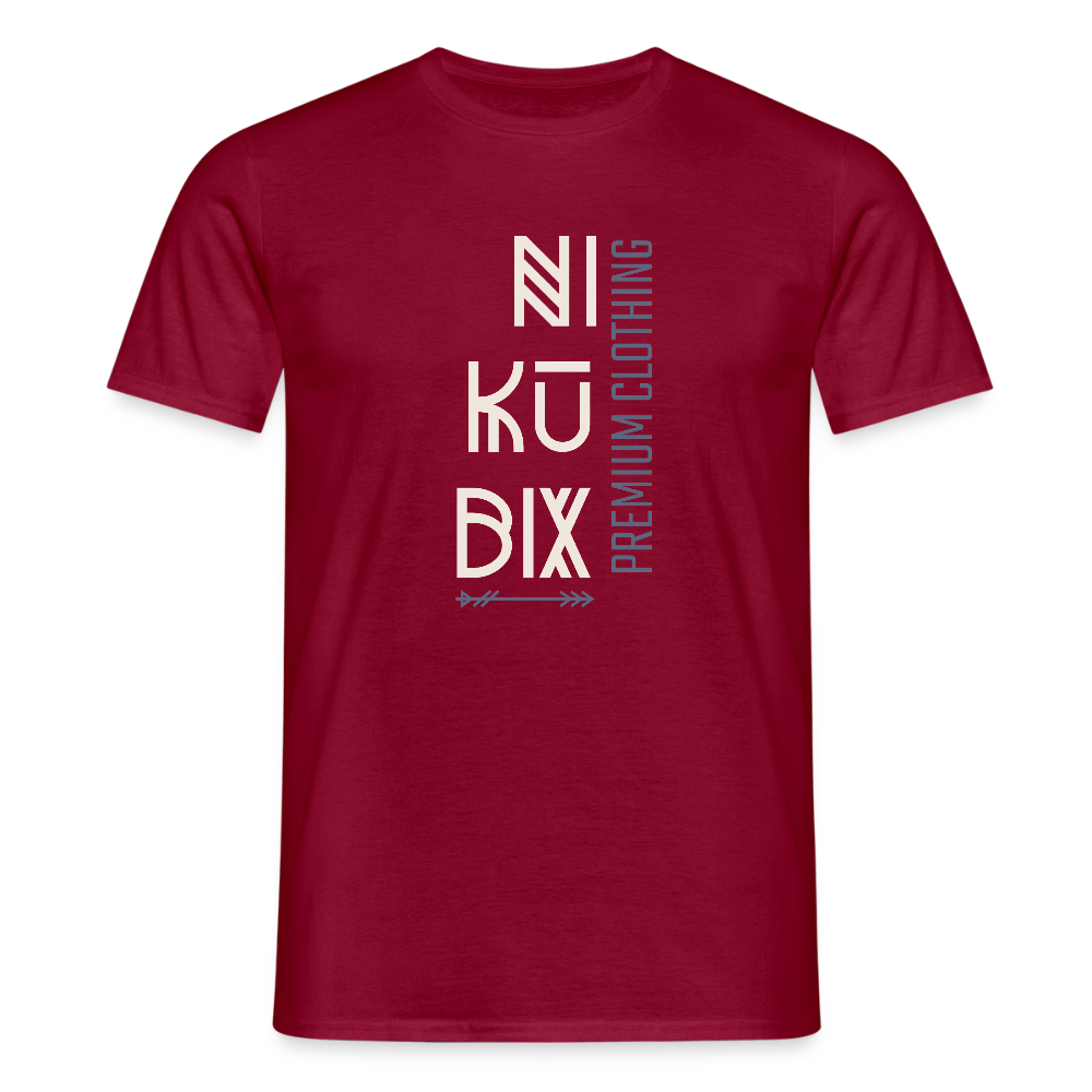Männer T-Shirt - Ziegelrot