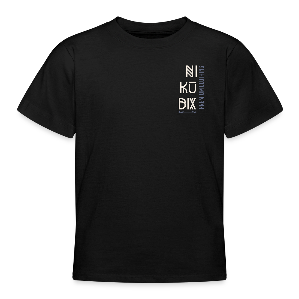 Teenager T-Shirt - Schwarz