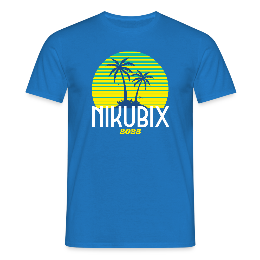 Männer T-Shirt - Royalblau