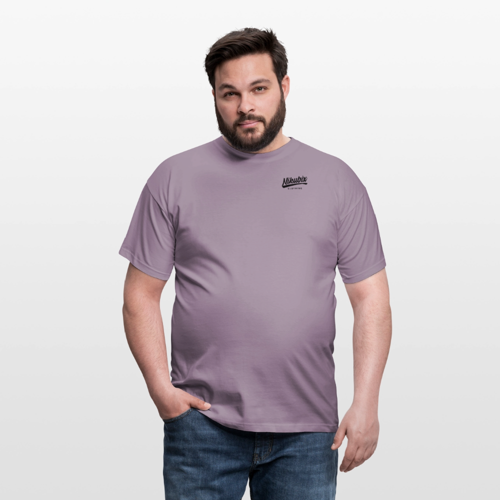 Männer T-Shirt - Lilagrau
