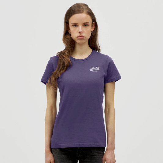 Frauen T-Shirt - Dunkellila